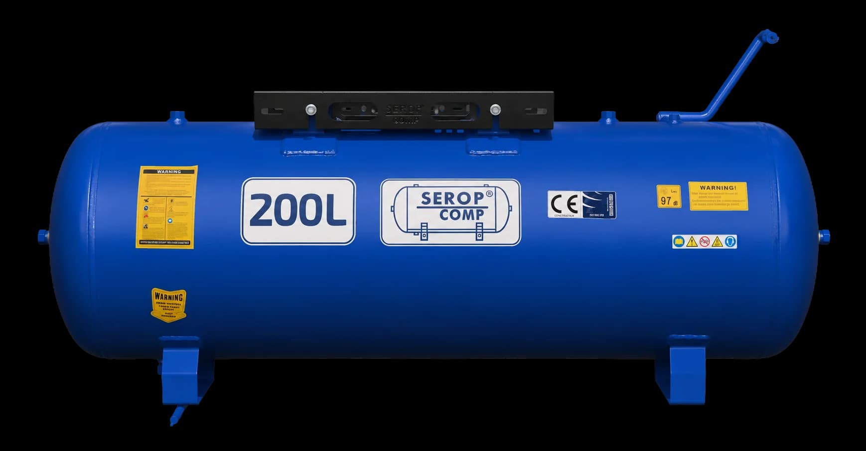 Horizontal Air Receiver 200L