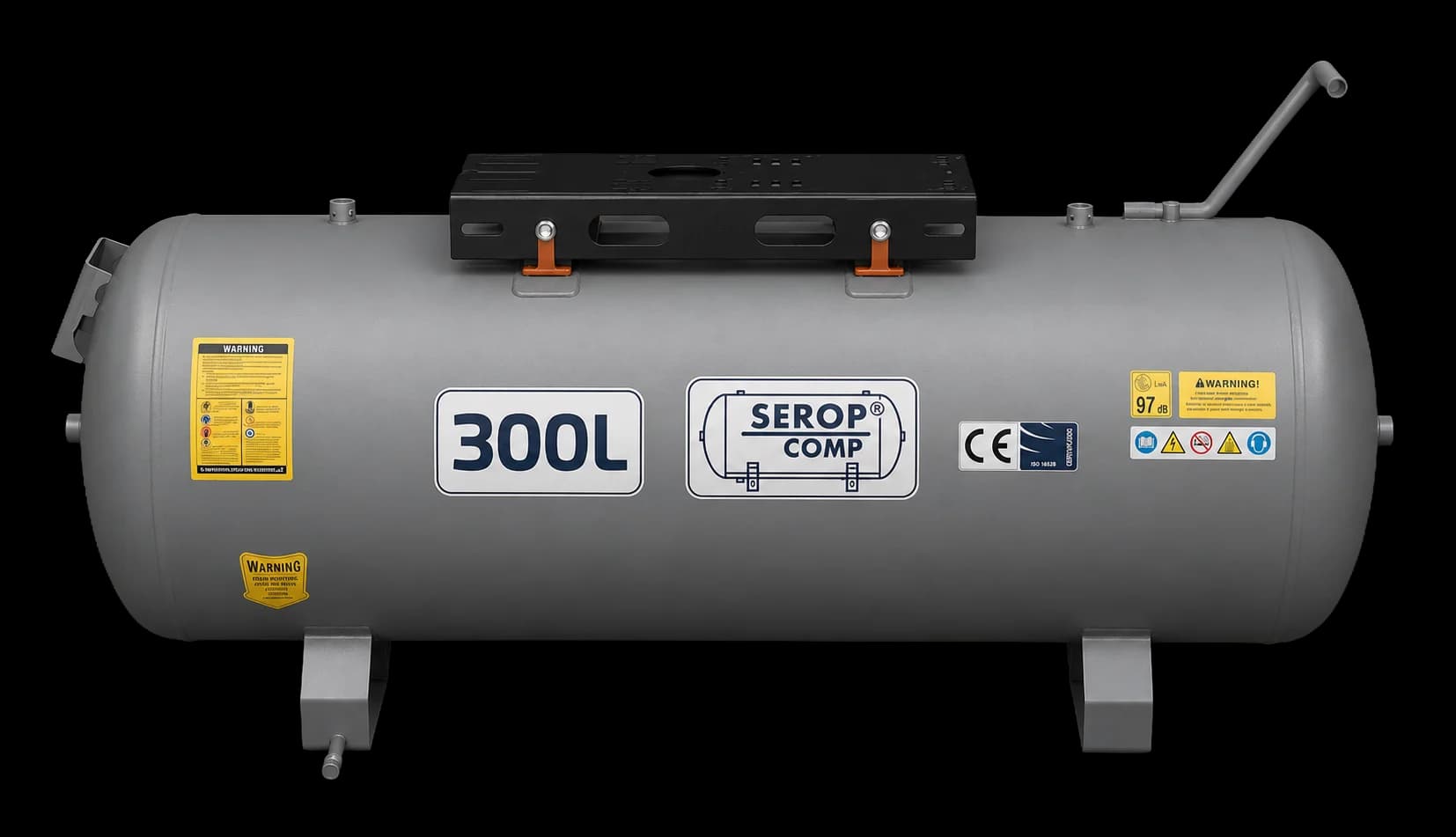 Horizontal Air Receiver 300L