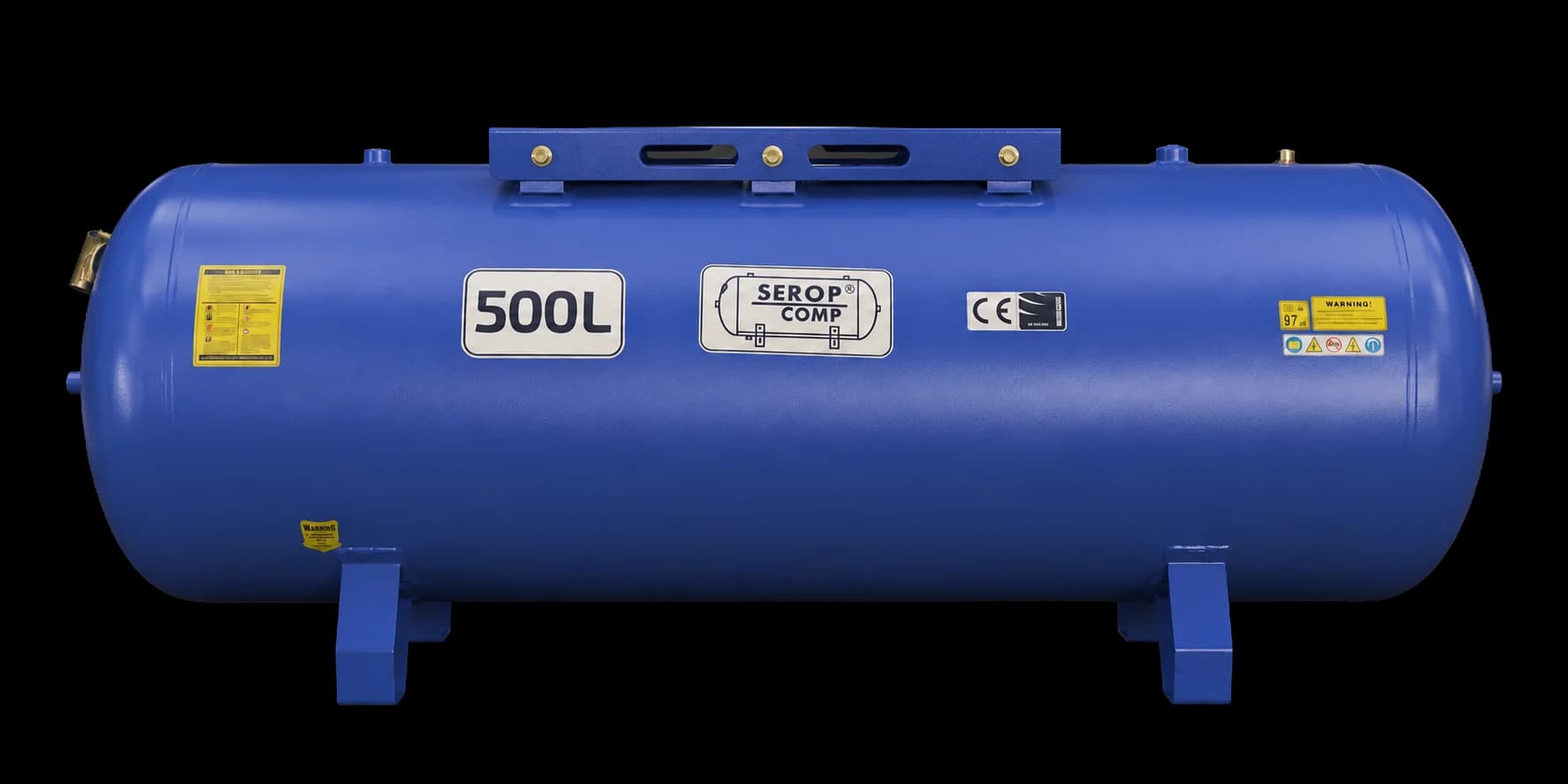 Horizontal Air Receiver 500L