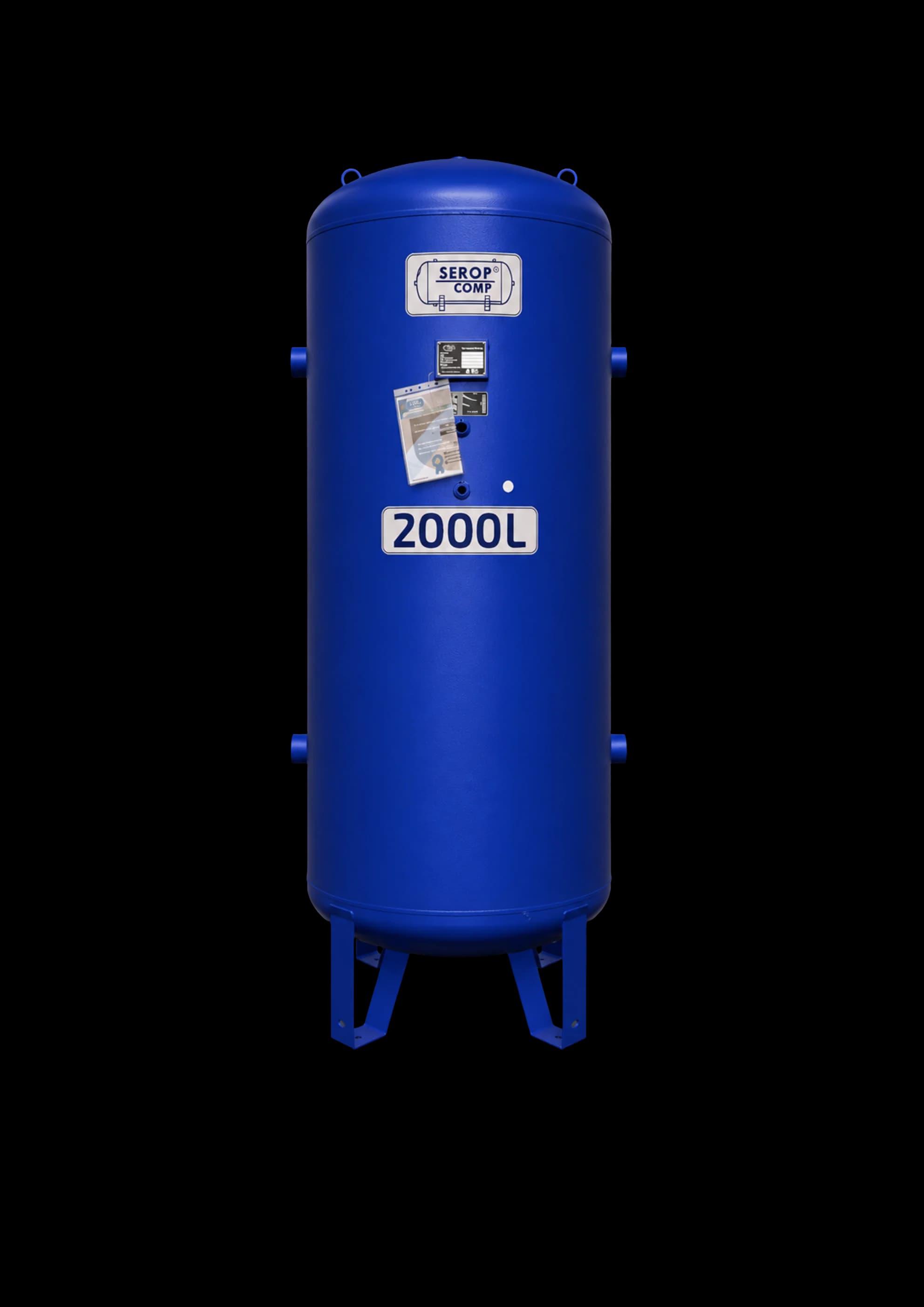 Vertical Air Receiver 2000L
