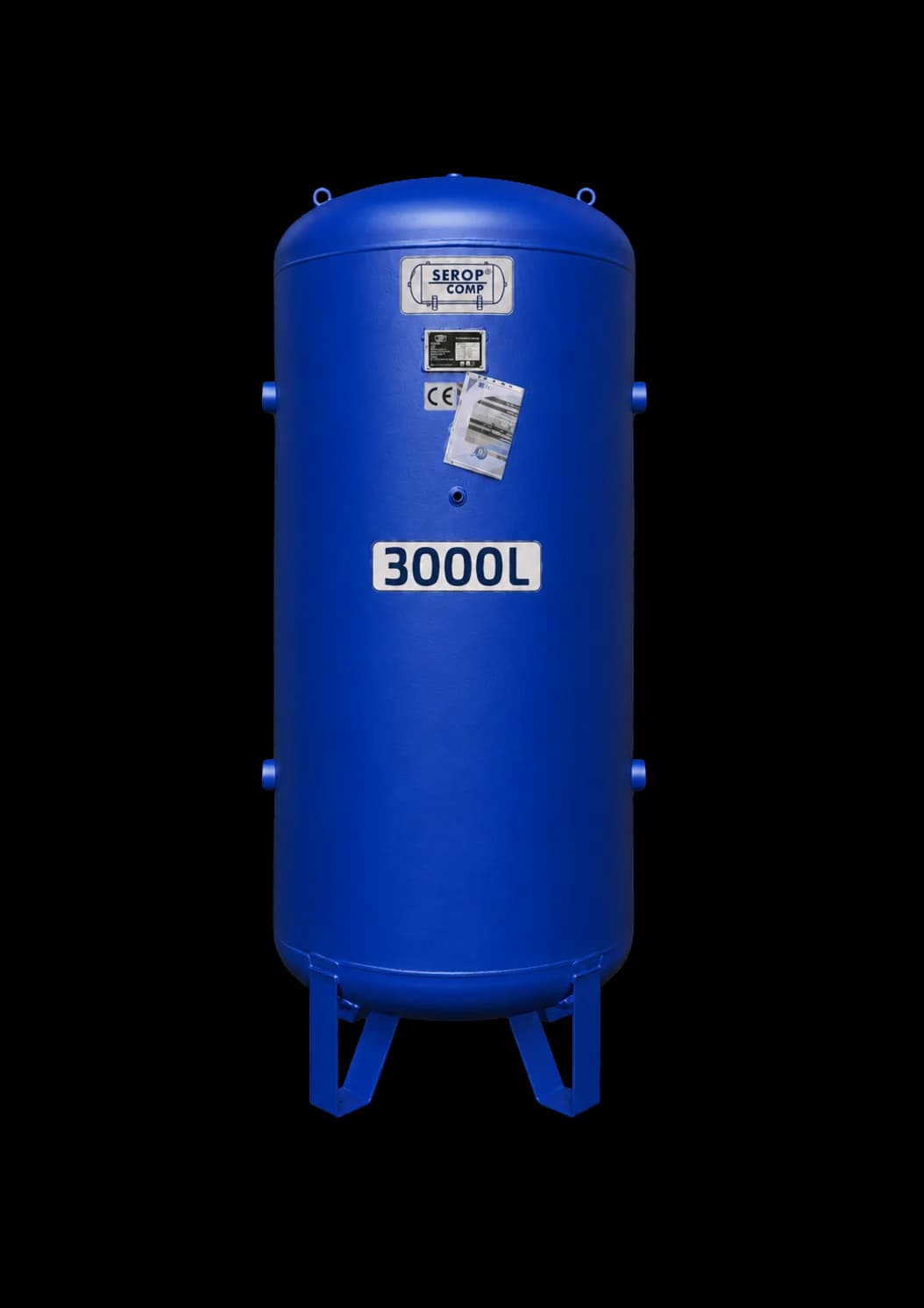 Vertical Air Receiver 3000L