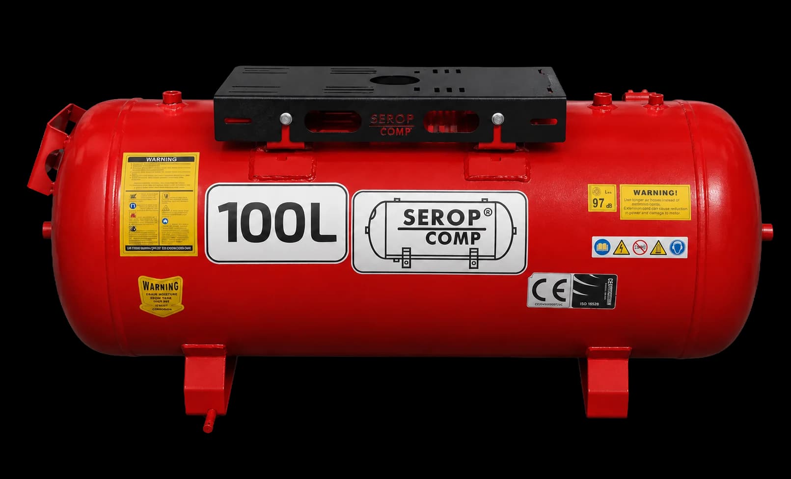 Horizontal Air Receiver 100L