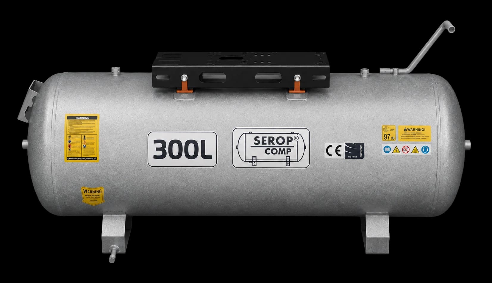 Horizontal Air Receiver 300L